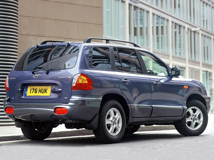  Hyundai Santa Fe 2000 года  (UK) (фото 6 из 10)